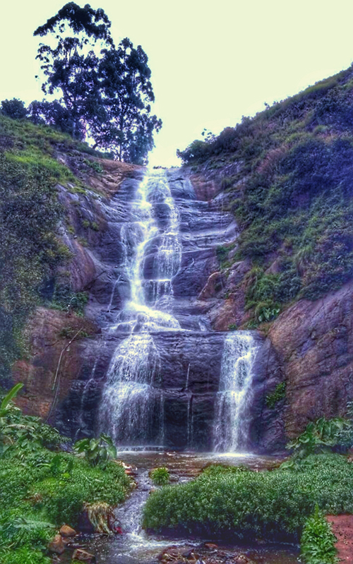 Silvercasde Waterfalls in Kodaikanal
