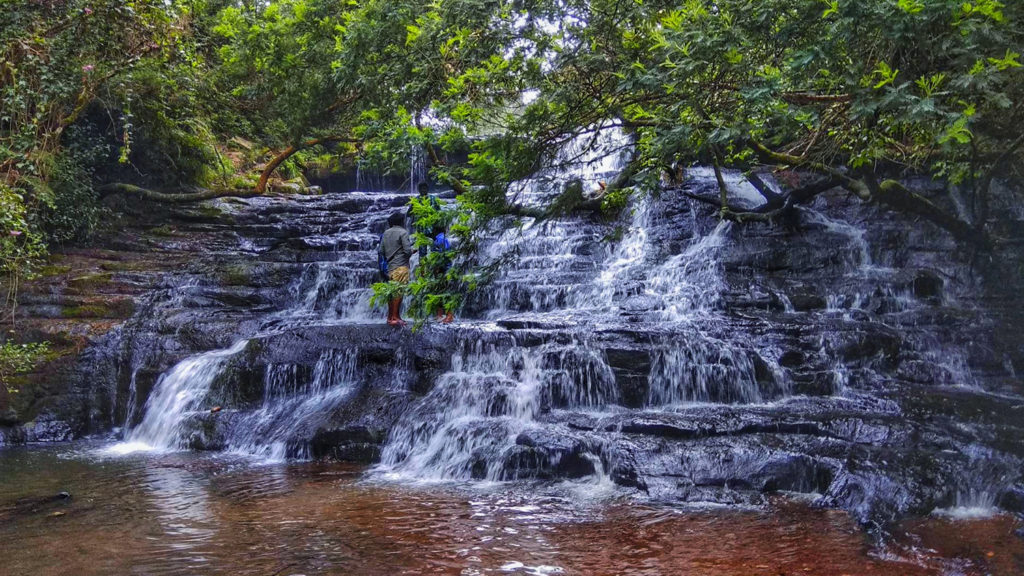 Vattakanal water falls in Kodaikanal